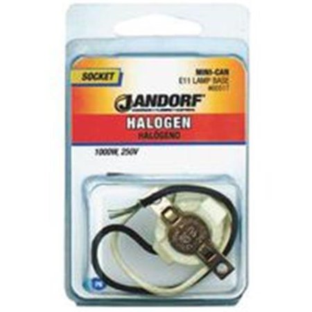 JANDORF Jandorf Specialty Hardw Socket Halogen Mini Can E11 60517 3397171